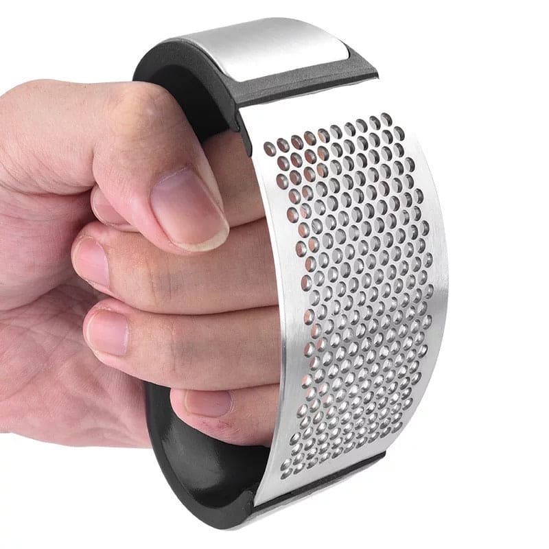 Stainless Steel Garlic Crusher, Garlic Grinder, Hand Held Garlic Press Stainless Steel Garlic Crusher, Garlic Grinder, Hand Held Garlic Press